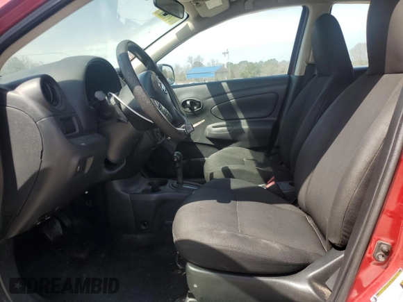 2015 Nissan Versa S Plus with VIN 3N1CN7AP5FL912463, listed as a Copart auction lot 48144495 with 100,960 mi miles and Salvage Title. Bid and sale history available at carsss.com. Image 7.