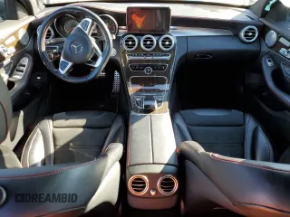 2017 Mercedes-Benz C 43 AMG with VIN 55SWF6EBXHU195218, listed as a Copart auction lot 41504645 with 97,108 mi miles and Salvage Title. Bid and sale history available at DreamBid. Image 8.