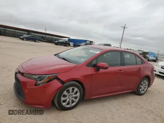 2021 Toyota Corolla LE with VIN JTDEPMAE9MJ135321, listed as a Copart auction lot 59566404 with 60,179 mi miles and Clean Title. Bid and sale history available at carsss.com. Image 1.