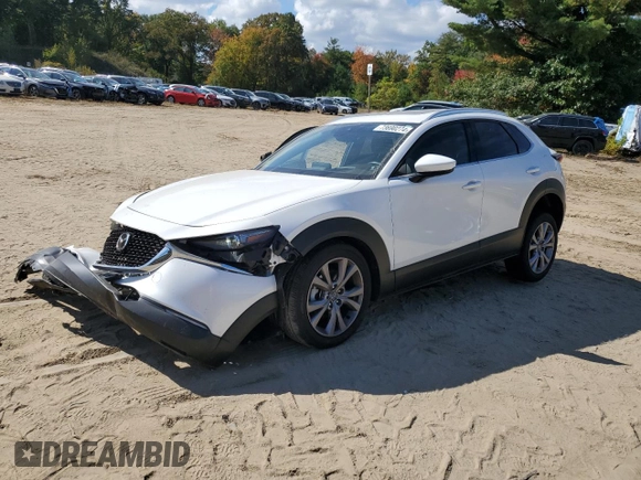 2023 Mazda CX-30 2.5 S Premium Package with VIN 3MVDMBDM6PM545673, listed as a Copart auction lot 73690274 with 16,258 mi miles and Salvage Title. Bid and sale history available at carsss.com. Image 1.