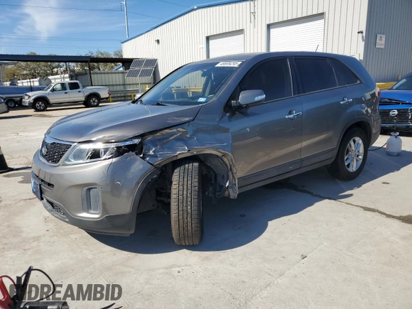 2015 Kia Sorento LX with VIN 5XYKT3A62FG598650, listed as a Copart auction lot 49699295 with 52,988 mi miles and Salvage Title. Bid and sale history available at carsss.com. Image 1.