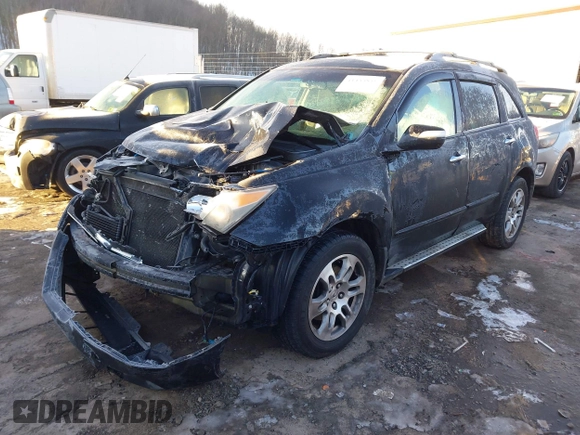 2009 Acura MDX Tech Pkg with VIN 2HNYD28609H527132, listed as a IAAI auction lot 41433849 with 181,019 mi miles. Bid and sale history available at carsss.com. Image 22.