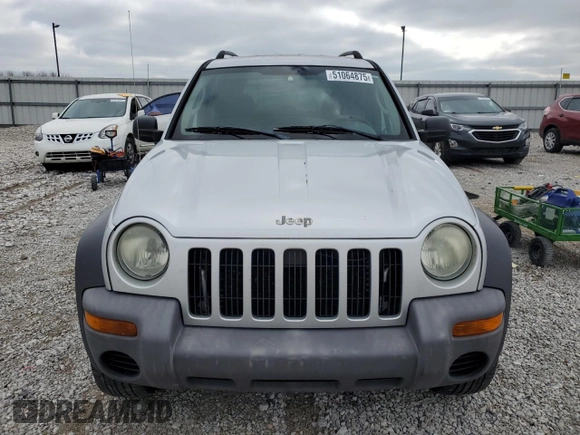 2004 Jeep Liberty Sport with VIN 1J4GL48KX4W195315, listed as a Copart auction lot 51064875 with 260,432 mi miles and Salvage Title. Bid and sale history available at carsss.com. Image 5.