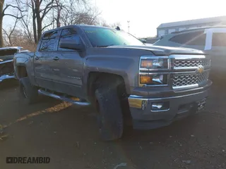 2015 Chevrolet Silverado 1500 LT with VIN 3GCUKREC8FG201619, listed as a IAAI auction lot 41853656 with 147,554 mi miles. Bid and sale history available at carsss.com. Image 1.