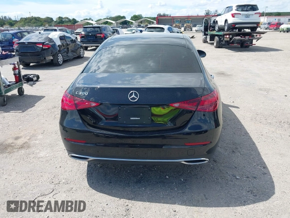 2024 Mercedes-Benz C 300 with VIN W1KAF4GB5RR157376, listed as a IAAI auction lot 41690417 with 19,223 mi miles and . Bid and sale history available at DreamBid. Image 17.
