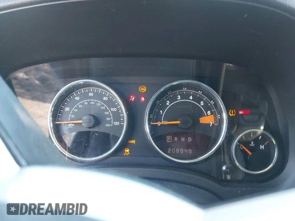 2017 Jeep Compass High Altitude with VIN 1C4NJDEB4HD127679, listed as a IAAI auction lot 41534669 with 208,949 mi miles and . Bid and sale history available at DreamBid. Image 7.