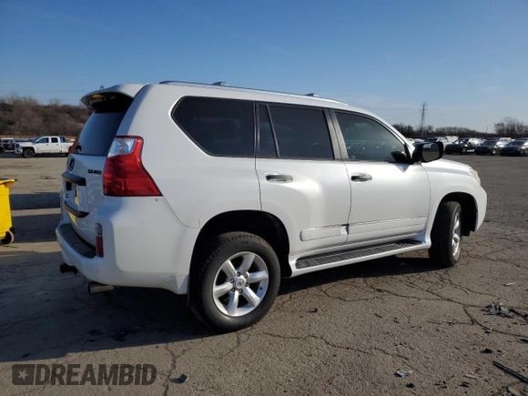 2011 Lexus GX 460 Premium with VIN JTJJM7FXXB5027120, listed as a Copart auction lot 48374735 with 191,545 mi miles and Clean Title. Bid and sale history available at DreamBid. Image 3.