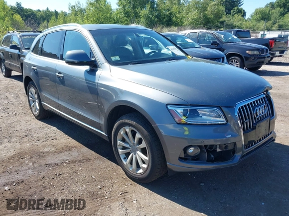 2016 Audi Q5 Premium Plus z VIN WA1L2AFP5GA140352, wystawiony jako IAAI lot #42605558 z przebiegiem 106 185 mil mil oraz . Historia ofert i sprzedaży dostępna na DreamBid. Obrazek 1.