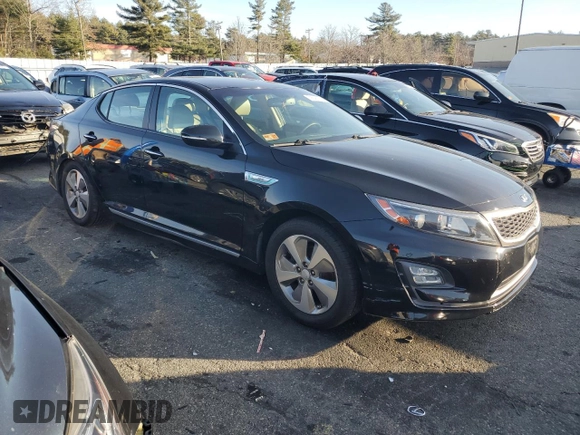 2015 Kia Optima Hybrid EX with VIN KNAGN4AD4F5091212, listed as a Copart auction lot 79506883 with 96,620 mi miles and Salvage Title. Bid and sale history available at carsss.com. Image 4.