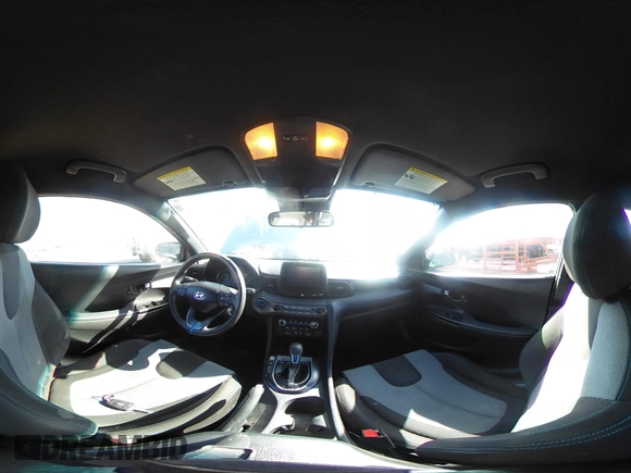 2019 Hyundai Veloster 2.0 with VIN KMHTG6AF8KU019854, listed as a IAAI auction lot 41697113 with 123,851 mi miles. Bid and sale history available at carsss.com. Image 24.