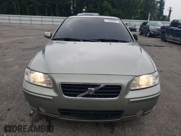 2006 Volvo S60 2.5L Turbo with VIN YV1RS592762555327, listed as a Copart auction lot 71220294 with 171,250 mi miles and Salvage Title. Bid and sale history available at carsss.com. Image 5.