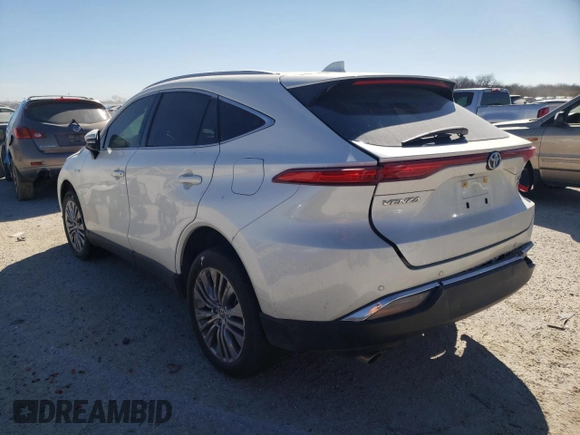 2021 Toyota Venza LE with VIN JTEAAAAH1MJ011788, listed as a Copart auction lot 35339772 with 23,202 mi miles. Bid and sale history available at carsss.com. Image 3.