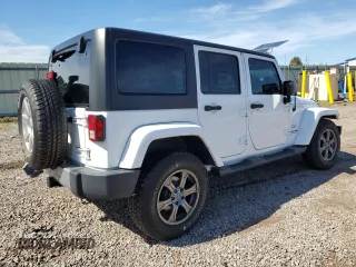 2018 Jeep Wrangler JK Unlimited Sahara with VIN 1C4HJWEG7JL910656, listed as a Copart auction lot 73414244 with 50,519 mi miles and Salvage Title. Bid and sale history available at carsss.com. Image 3.
