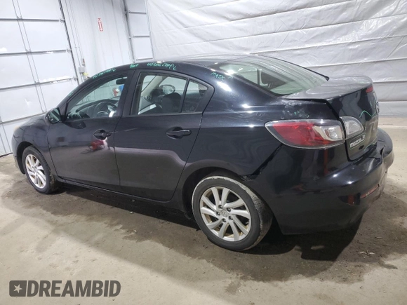2012 Mazda 3 i Touring with VIN JM1BL1V88C1684895, listed as a Copart auction lot 50244835 with 197,263 mi miles and Salvage Title. Bid and sale history available at DreamBid. Image 2.
