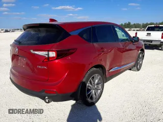 2020 Acura RDX w/Technology Pkg with VIN 5J8TC1H55LL018704, listed as a Copart auction lot 40402803 with 37,713 mi miles. Bid and sale history available at carsss.com. Image 3.