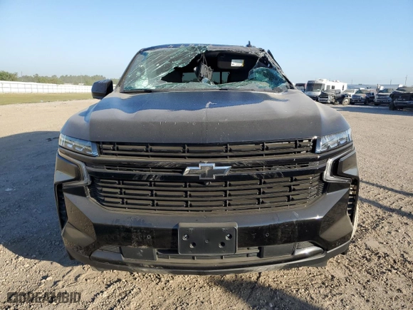 2024 Chevrolet Tahoe RST with VIN 1GNSKRKD5RR260708, listed as a Copart auction lot 74101214 with 5,609 mi miles and Salvage Title. Bid and sale history available at carsss.com. Image 5.
