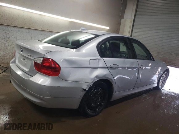 2007 BMW 3 Series 328i with VIN WBAVA33597KX71077, listed as a Copart auction lot 52431525 with 174,309 mi miles and Non Repairable. Bid and sale history available at DreamBid. Image 3.