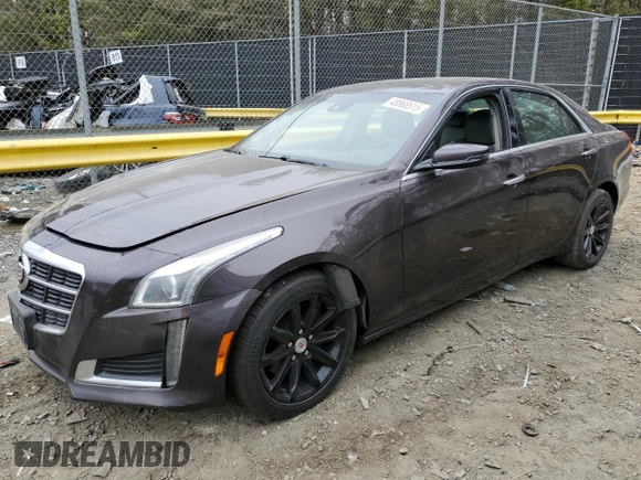 2014 Cadillac CTS Luxury AWD with VIN 1G6AX5S37E0159192, listed as a Copart auction lot 48868515 with 252,227 mi miles and Non Repairable. Bid and sale history available at DreamBid. Image 1.