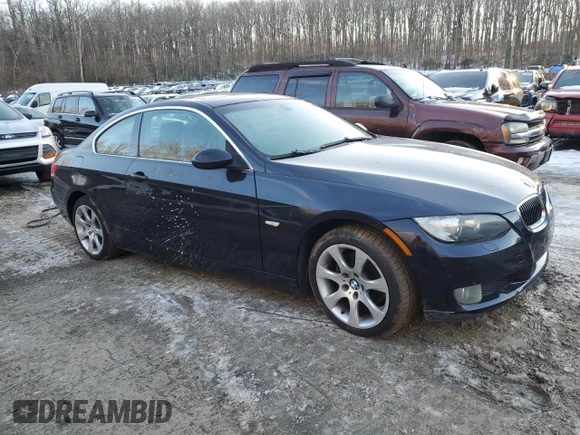 2008 BMW 3 Series 328xi with VIN WBAWC335X8PU83071, listed as a Copart auction lot 88309935 with Not provided miles and Salvage title. Bid and sale history available at DreamBid. Image 4.