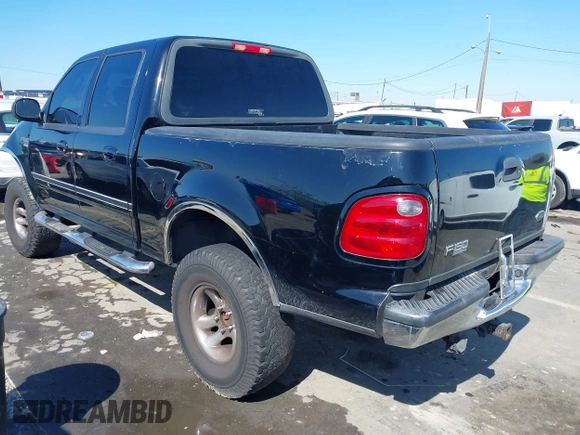 2003 Ford F-150 XLT with VIN 1FTRW07L33KA64046, listed as a IAAI auction lot 41754147 with Not Provided miles. Bid and sale history available at carsss.com. Image 3.