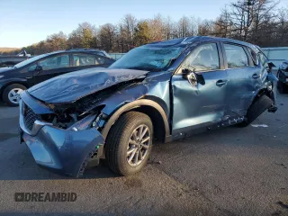 2023 Mazda CX-5 2.5 S with VIN JM3KFBAM5P0228761, listed as a Copart auction lot 42827995 with 0 mi miles and Salvage Title. Bid and sale history available at carsss.com. Image 1.