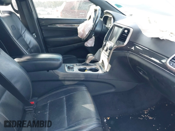 2017 Jeep Grand Cherokee Overland with VIN 1C4RJFCG8HC835645, listed as a IAAI auction lot 41442765 with 95,324 mi miles and . Bid and sale history available at DreamBid. Image 5.