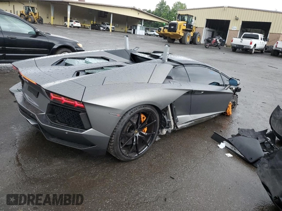 2014 Lamborghini Aventador z VIN ZHWUR1ZD6ELA03035, wystawiony jako Copart lot #66784084 z przebiegiem 23 771 mil mil oraz Szkoda całkowita • Salvage title. Historia ofert i sprzedaży dostępna na DreamBid. Obrazek 3.