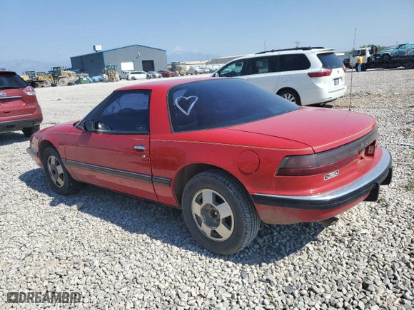 1989 Buick Reatta with VIN 1G4EC11C2KB906973, listed as a Copart auction lot 62456984 with 51,392 mi miles and Salvage Title. Bid and sale history available at carsss.com. Image 2.