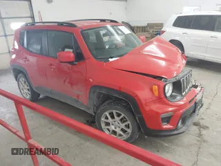 2020 Jeep Renegade Latitude with VIN ZACNJBBB3LPL03749, listed as a IAAI auction lot 41623690 with 1 mi miles. Bid and sale history available at carsss.com. Image 1.