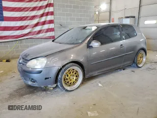 2007 Volkswagen Rabbit with VIN WVWAR71K37W171593, listed as a Copart auction lot 62010554 with 244,797 mi miles and Salvage Title. Bid and sale history available at carsss.com. Image 1.