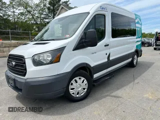 2015 Ford Transit XL z VIN 1FBZX2CM6FKB16513, wystawiony jako Copart lot #58971145 z przebiegiem 209 777 mil mil oraz Tytuł czysty. Historia ofert i sprzedaży dostępna na DreamBid. Obrazek 1.