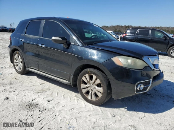 2011 Acura RDX with VIN 5J8TB2H20BA000913, listed as a Copart auction lot 46568715 with 118,602 mi miles and Salvage Title. Bid and sale history available at carsss.com. Image 4.