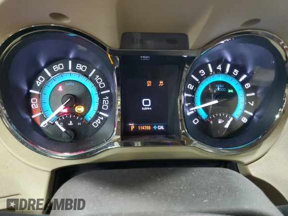 2012 Buick LaCrosse Premium 1 with VIN 1G4GD5E38CF118748, listed as a Copart auction lot 57525145 with 114,769 mi miles and Salvage title. Bid and sale history available at DreamBid. Image 9.