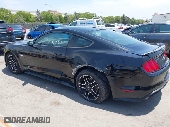 2018 Ford Mustang GT with VIN 1FA6P8CF6J5145784, listed as a IAAI auction lot 42396064 with 47,535 mi miles and . Bid and sale history available at DreamBid. Image 3.