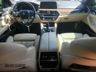 2017 BMW 5 Series 530i with VIN WBAJA5C36HG456508, listed as a Copart auction lot 51534555 with Not Provided miles and Salvage Title. Bid and sale history available at DreamBid. Image 8.