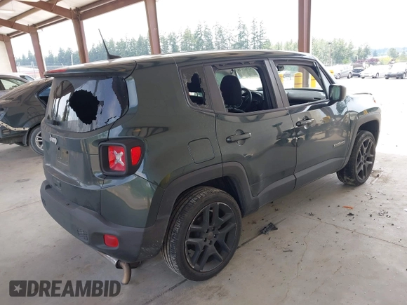 2021 Jeep Renegade Sport с VIN ZACNJDAB0MPM75977, выставлен на аукционе IAAI как лот 42587928 с пробегом 42 705 миль миль и . История ставок и продаж доступна на DreamBid. Изображение 4.