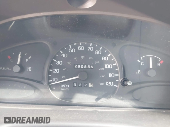 1997 Ford Escort LX with VIN 1FALP13P4VW278594, listed as a IAAI auction lot 42125007 with 290,855 mi miles. Bid and sale history available at carsss.com. Image 7.