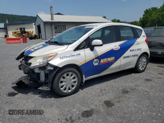 2014 Nissan Note S with VIN 3N1CE2CP8EL366742, listed as a Copart auction lot 60892485 with 173,430 mi miles and Salvage title. Bid and sale history available at DreamBid. Image 1.