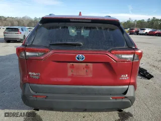 2022 Toyota RAV4 Hybrid XLE with VIN 4T3RWRFV2NU060815, listed as a Copart auction lot 47357465 with 21,021 mi miles and Salvage Title. Bid and sale history available at carsss.com. Image 6.
