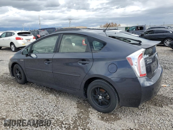 2012 Toyota Prius One with VIN JTDKN3DU7C1599793, listed as a Copart auction lot 57338805 with Not Provided miles and Clean Title. Bid and sale history available at DreamBid. Image 2.