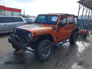 2010 Jeep Wrangler Unlimited Sport with VIN 1J4HA3H1XAL189667, listed as a IAAI auction lot 42062351 with 144,838 mi miles. Bid and sale history available at carsss.com. Image 17.