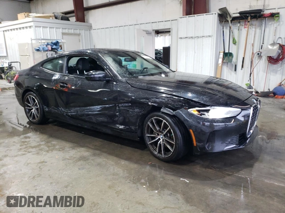 2022 BMW 4 Series 430i xDrive with VIN WBA73AP08NCJ13232, listed as a Copart auction lot 76399214 with 32,734 mi miles and Salvage Title. Bid and sale history available at DreamBid. Image 4.