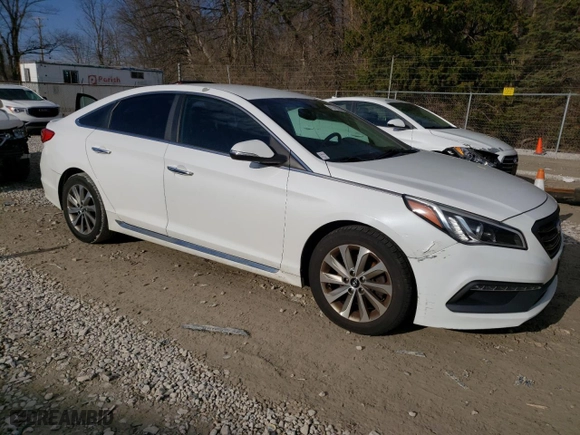 2015 Hyundai Sonata 2.4L Limited with VIN 5NPE34AF9FH197303, listed as a Copart auction lot 47615085 with 110,143 mi miles and Salvage Title. Bid and sale history available at carsss.com. Image 4.