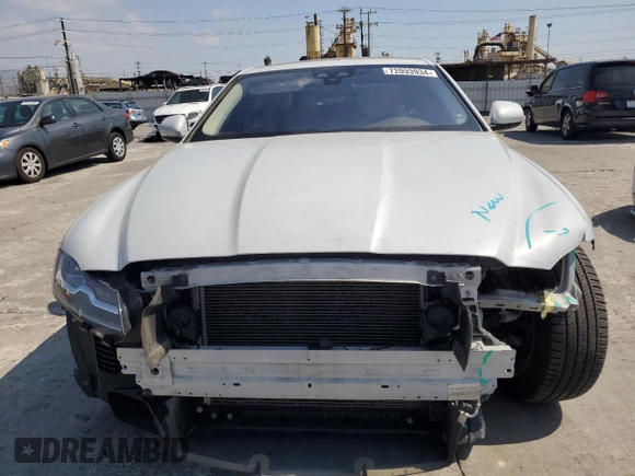 2016 Jaguar XF 35t Premium with VIN SAJBD4BV9GCY21427, listed as a Copart auction lot 72093934 with 84,710 mi miles and Salvage Title. Bid and sale history available at carsss.com. Image 5.