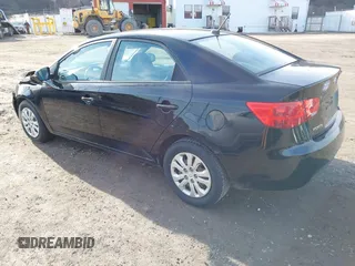 2012 Kia Forte EX with VIN KNAFU4A25C5521998, listed as a IAAI auction lot 41705662 with 129,394 mi miles. Bid and sale history available at carsss.com. Image 3.