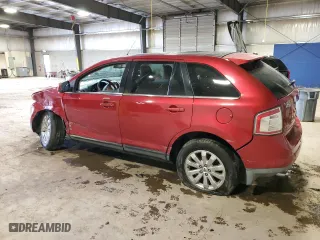 2008 Ford Edge Limited with VIN 2FMDK39C68BB47116, listed as a Copart auction lot 52106725 with 182,209 mi miles and Salvage Title. Bid and sale history available at carsss.com. Image 2.