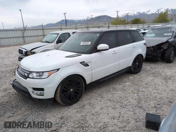 2014 Land Rover Range Rover Sport HSE with VIN SALWR2WF7EA325746, listed as a Copart auction lot 54004945 with 0 mi miles and Clean Title. Bid and sale history available at carsss.com. Image 1.