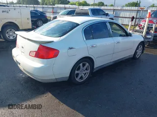 2003 Infiniti G35 w/Leather z VIN JNKCV51E73M021817, wystawiony jako IAAI lot #42489066 z przebiegiem 288 190 mil mil oraz . Historia ofert i sprzedaży dostępna na DreamBid. Obrazek 4.
