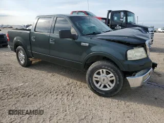 2004 Ford F-150 XLT with VIN 1FTPW12544KB47167, listed as a Copart auction lot 53028675 with 215,730 mi miles and Salvage Title. Bid and sale history available at carsss.com. Image 4.