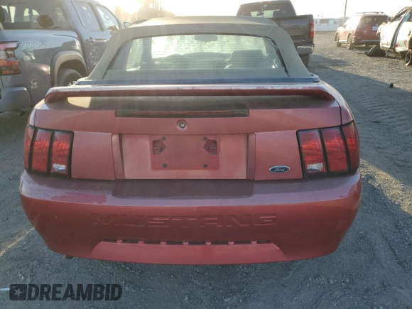1999 Ford Mustang with VIN 1FAFP4446XF231749, listed as a Copart auction lot 73981604 with Not provided miles and Clean title. Bid and sale history available at DreamBid. Image 6.